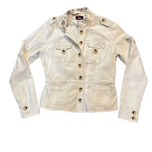 Jordache off white jacket 7/9 juniors.